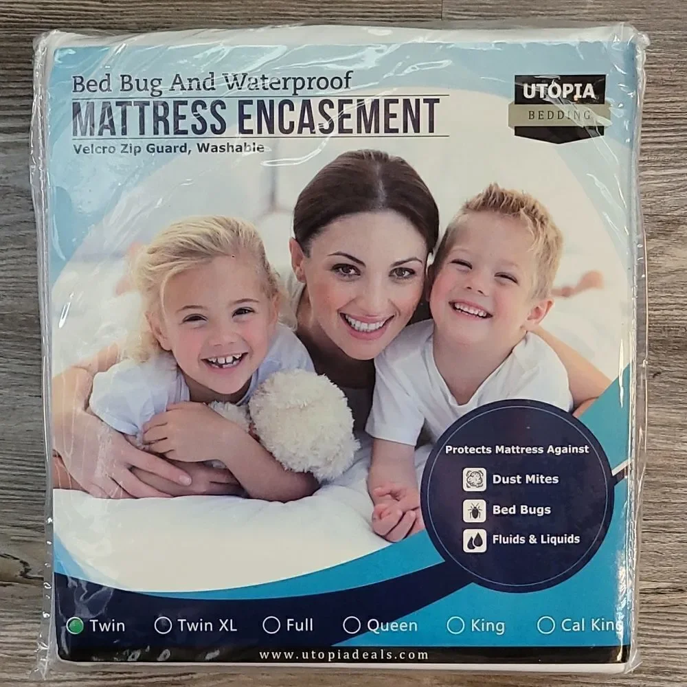New Utopia Bedding Mattress Encasement - Twin